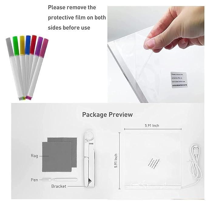 BB Acrylic Writing pad