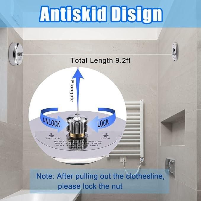 BB  Retractable Clothes line